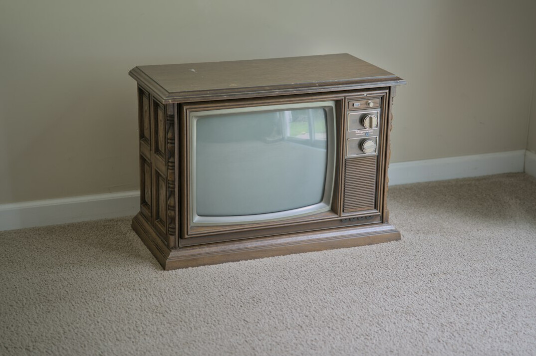 vintage french television